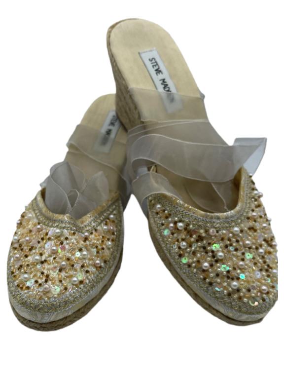 NEW! STEVE MADDEN BLING  ESPADRILLES SIZE  8 1/2 (1 of 4)