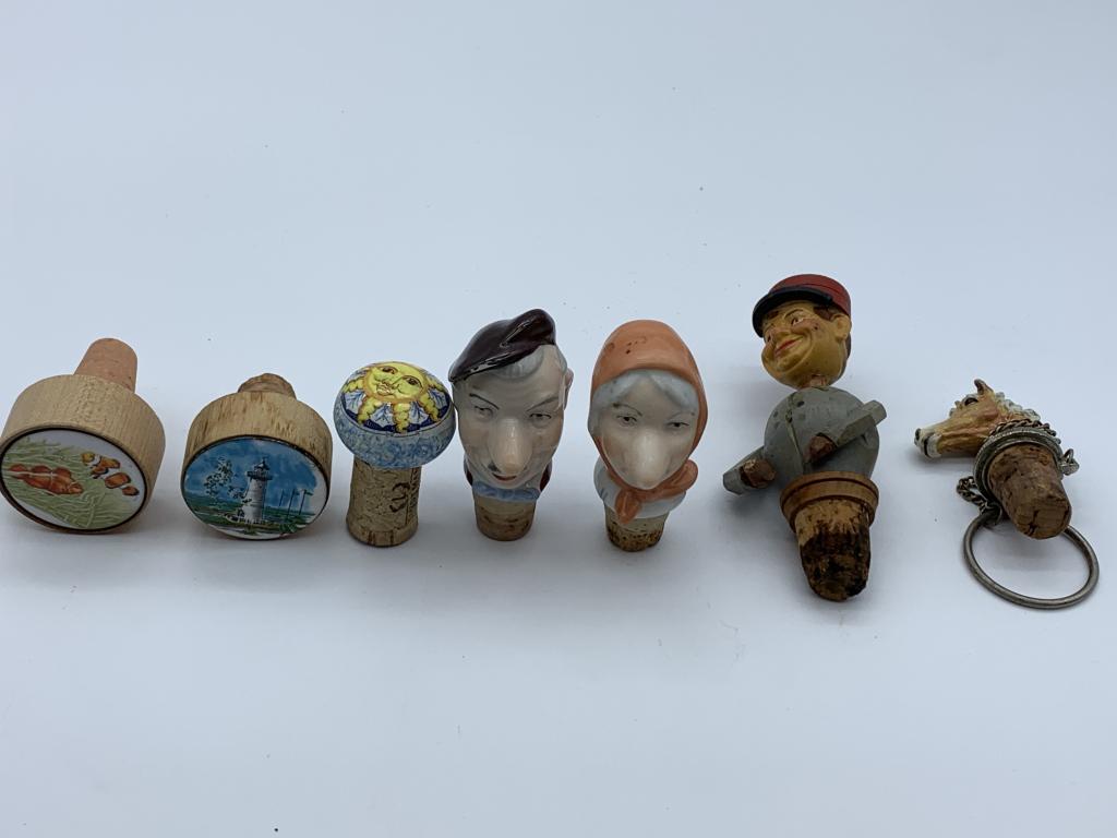 VINTAGE LOT OF NOVELTY CORK SCREWS (1 of 12)