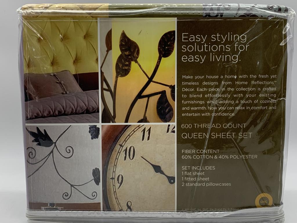 NEW QVC QUEEN SIZE 4 PC SHEET SET (1 of 2)