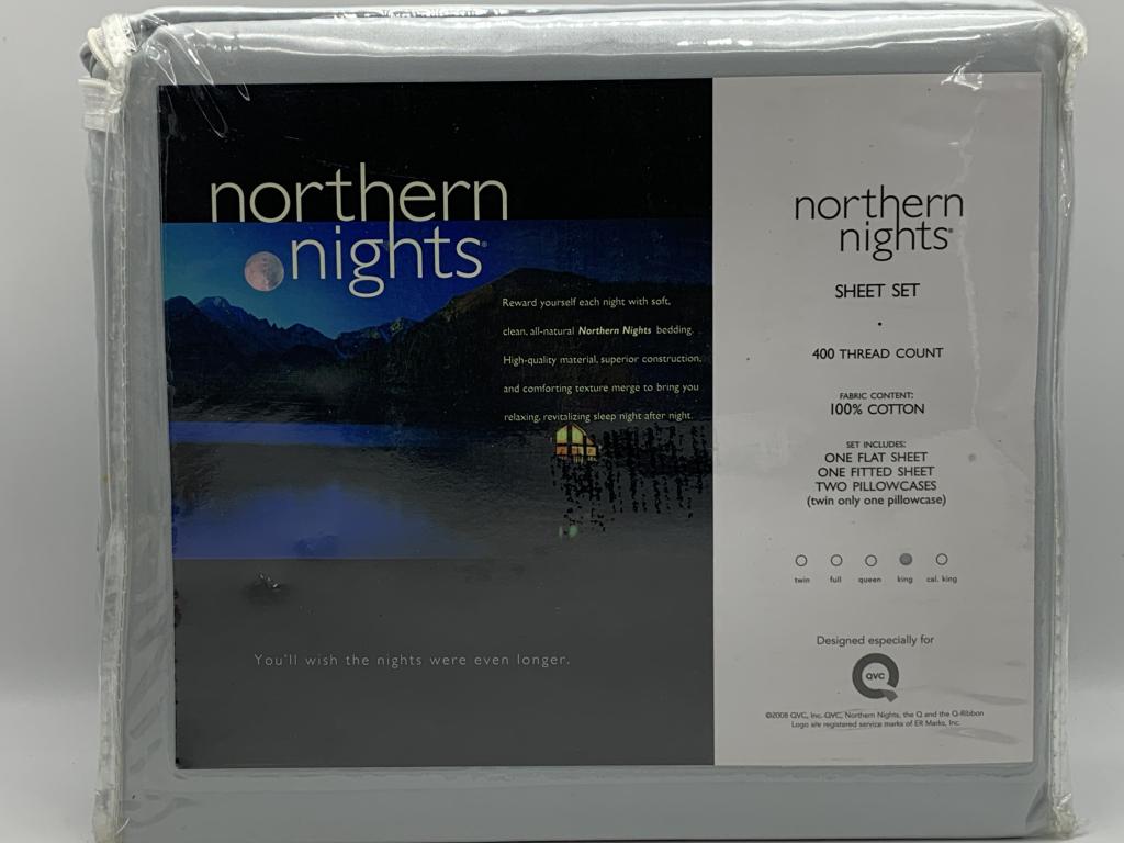 NEW NORTHERN NIGHTS KING SIZE 4PC SET (1 of 2)