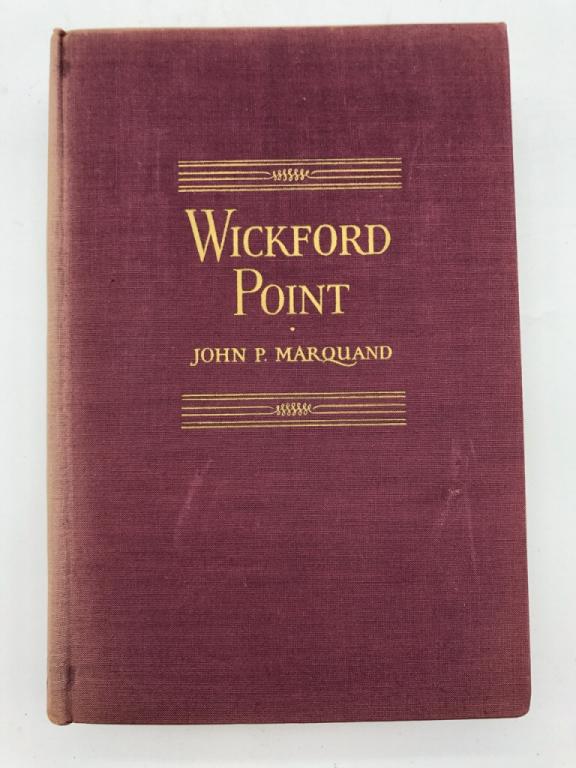 1939 WICKFORD POINT FIRST EDITION HARDCOVER BOOK (1 of 5)