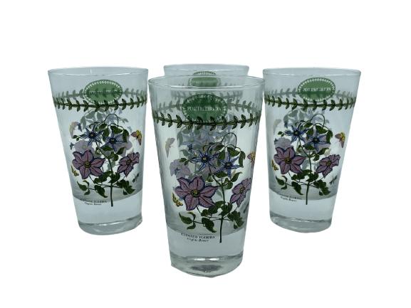 PORTMEIRION BOTANIC GARDEN DRINKING GLASSSES 6" (1 of 3)