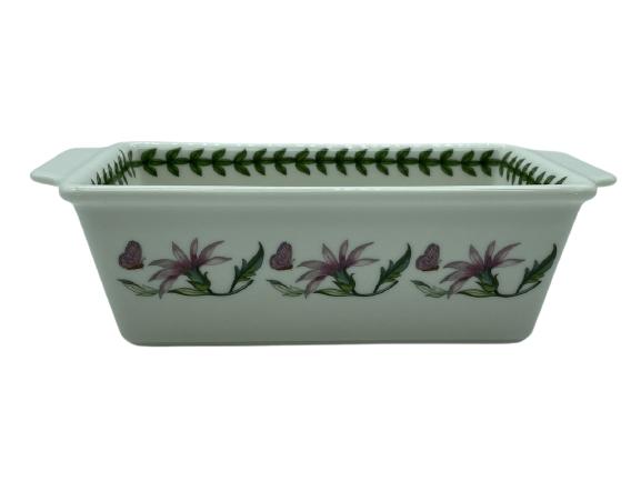 PORTMEIRION BOTANIC GARDEN LOAF DISH 7": PORTMEIRION BOTANIC GARDEN LOAF DISH 7"
