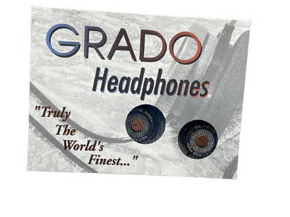 GRADO HEADPHONES LIMITED EDITION NEW IN BOX HF-1: GRADO HEADPHONESLIMITED EDITION NEW IN BOX HF-1