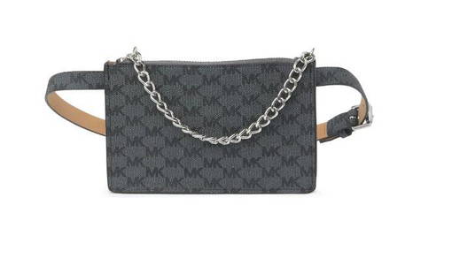 NEW MICHAEL KORS BELT BAG WITH PULL CHAIN: BRAND NEW MICHAEL KORS BELT BAG WITH PULL CHAIN