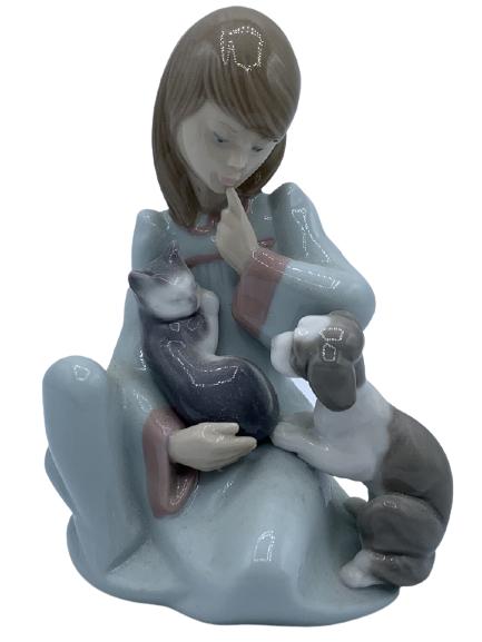 LLADRO CAT NAP #5640 (1 of 4)