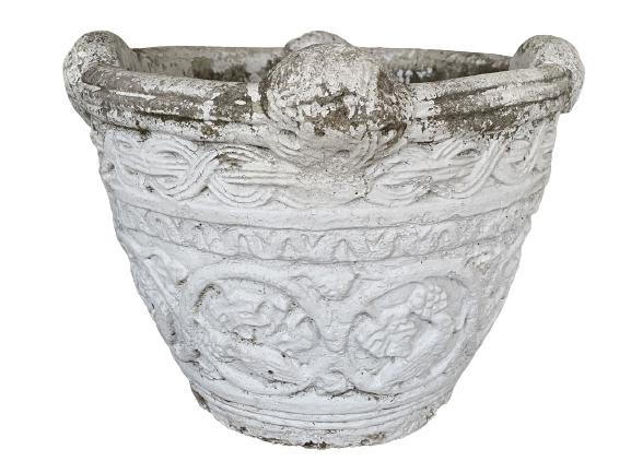 VINTAGE REGENCY STYLE OUTDOOR PLANTER 16" (1 of 2)