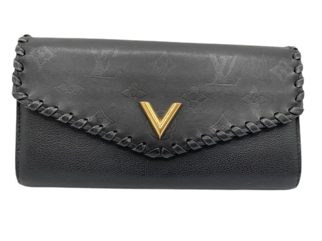 Cuir glace top louis vuitton wallet