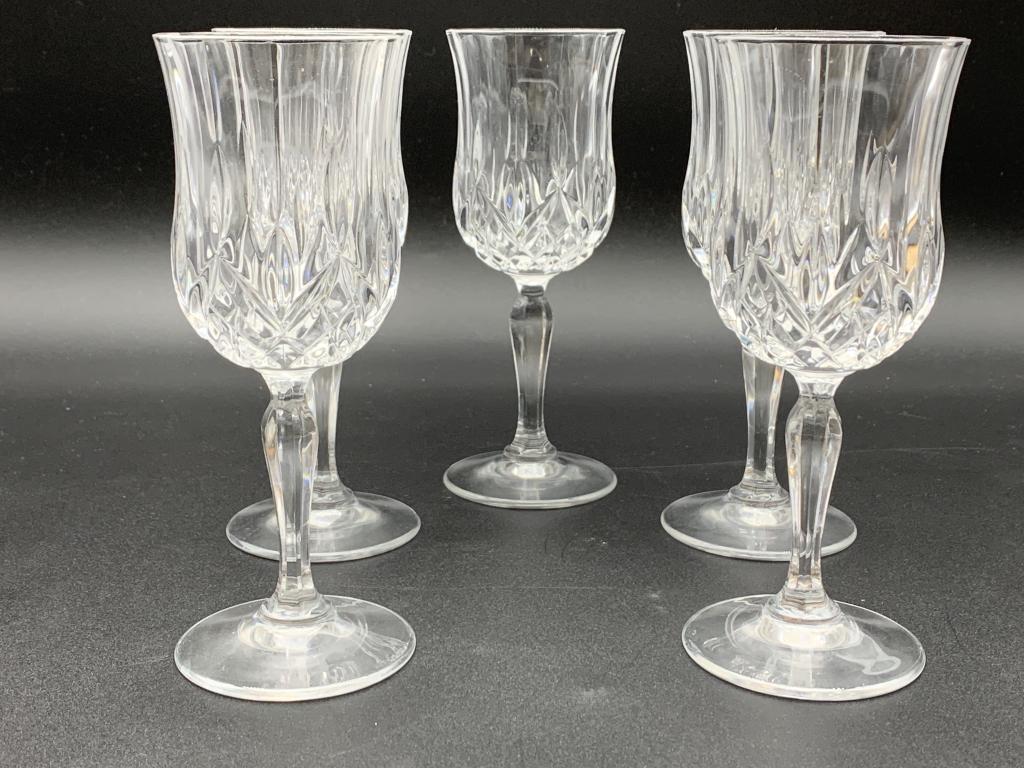 5 OPERA CRYSTAL GLASSES 7" (1 of 5)