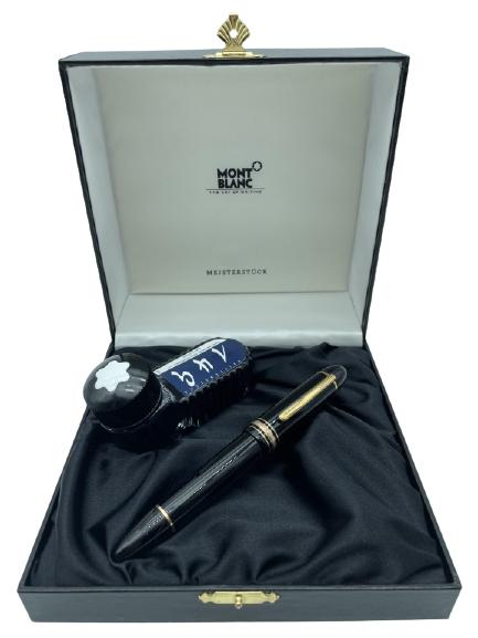 MONTBLANC MEISTERSTUCK FOUNTAIN PEN IN BOX W INK (1 of 15)