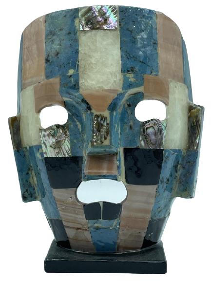 MOSAIC CERAMIC TILE STYLE ART MASK 8" (1 of 5)