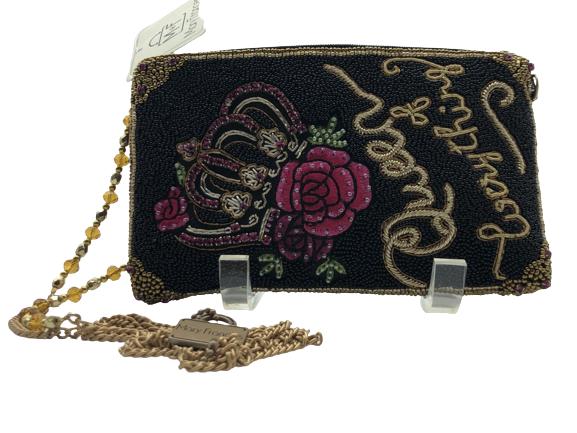 MARY FRANCES QUEEN OF EVERYTHING BEADED PURSE NWT (1 of 6)