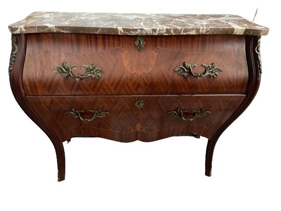 ELEGANT REGENCY STYLE MARBLE TOP TABLE (1 of 4)
