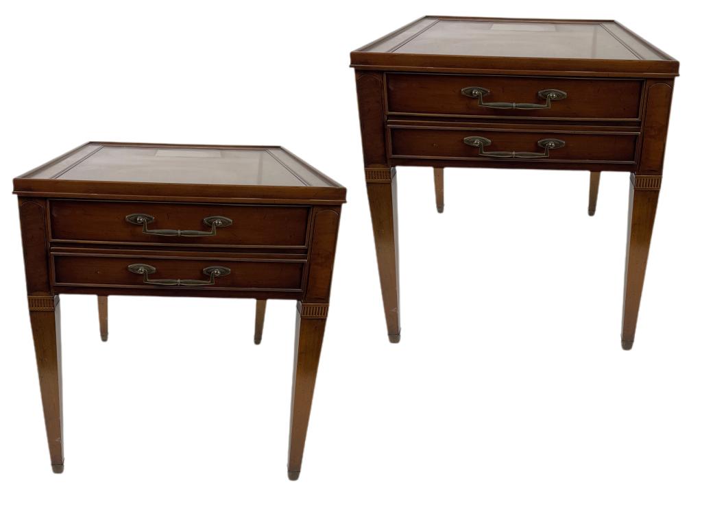 VTG PAIR OF MID CENTURY MODERN END TABLES (1 of 6)