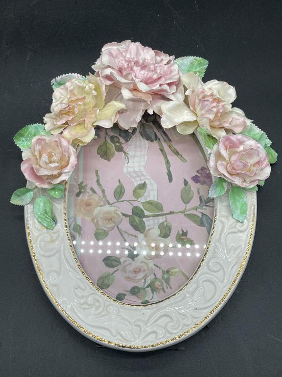 MCKENZIE CHILDS INSPIRED PICTURE FRAME (1 of 4)