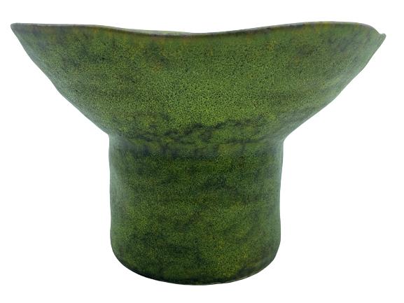 VTG LARGE ROYAL HAEGER LIME PEEL MODERNIST BOWL (1 of 5)