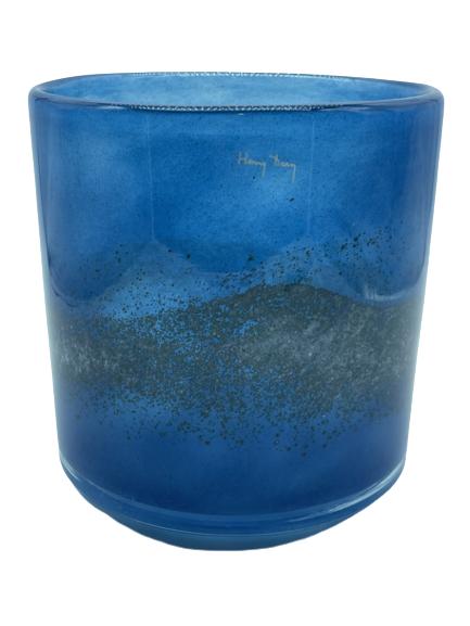 HENRY DEAN HANDMADE GLASS VASE 8.5" (1 of 4)