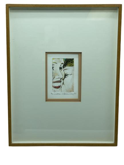 WILLIAM BURNWORTH HAND COLORED ARTIST PROOF PRINT (1 of 3)