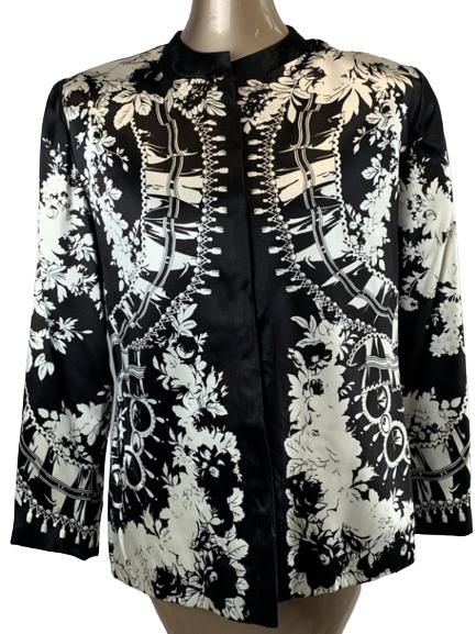 GLORIA SACHS ORIENTAL STYLE LINED BLAZER (1 of 5)