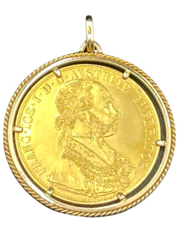 AUSTRIAN GOLD 1915 GOLD DUCAT  23 3/4K GOLD (1 of 3)