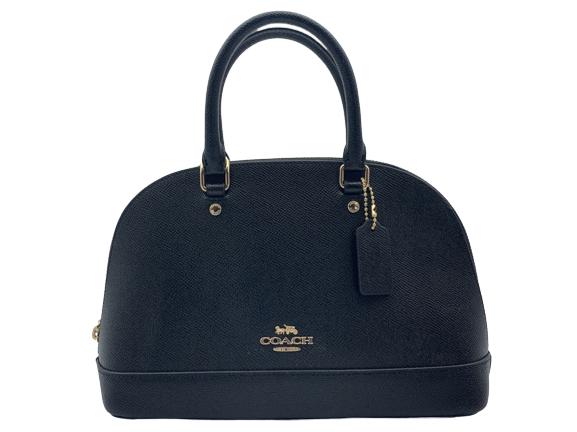 COACH BOWLING HANDBAG 6.75": COACH BOWLING HANDBAGMEASUREMENTS:H 6.75X W10 X D 3.5"VERY GOOD CONDITION -NO SIGN OF WEAR