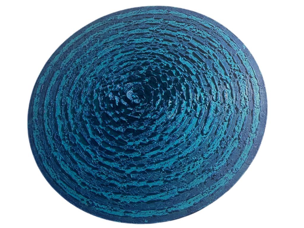 MARTIN KLINE ENCAUSTIC WAX PAINTING ON WOOD 30" (1 of 4)