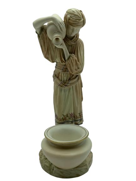 ANTIQUE ROYAL WORCESTER WATER CARRIER FIGURINE 11" (1 of 5)