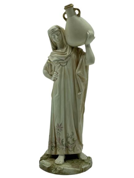 ROYAL WORCESTER FEMALE WATER CARRIER FIGURINE 10" (1 of 3)