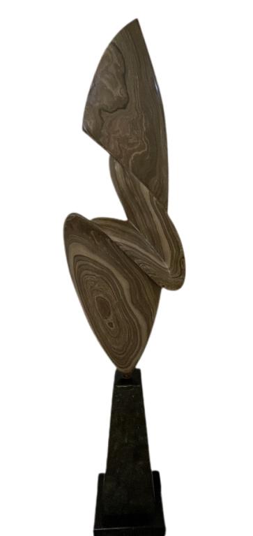 GERT OLSEN MODERN MARBLE SCULPTURE 75" (1 of 6)