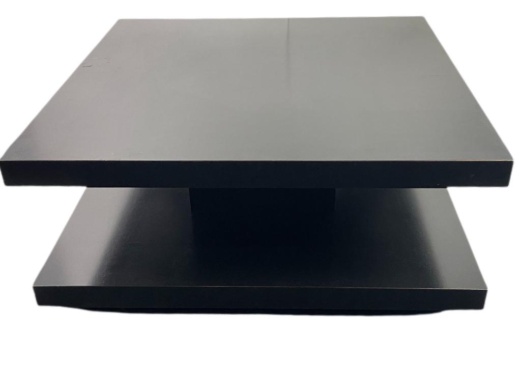 LARGE MODERN TWO TIER DESIGNER COFFEE TABLE (1 of 4)
