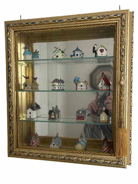 CREAZIONI ARTISTICHE GOLD GILT WOOD FRAME SHADOW BOX (1 of 3)