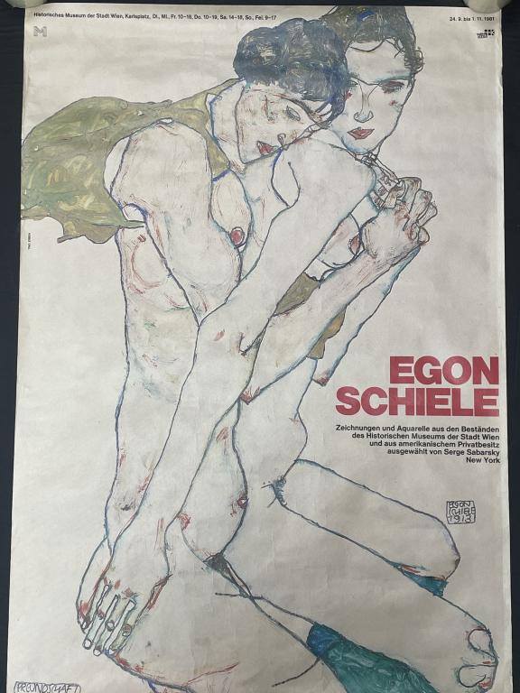 EGON SCHIELE MUSEUM POSTER 33" (1 of 1)