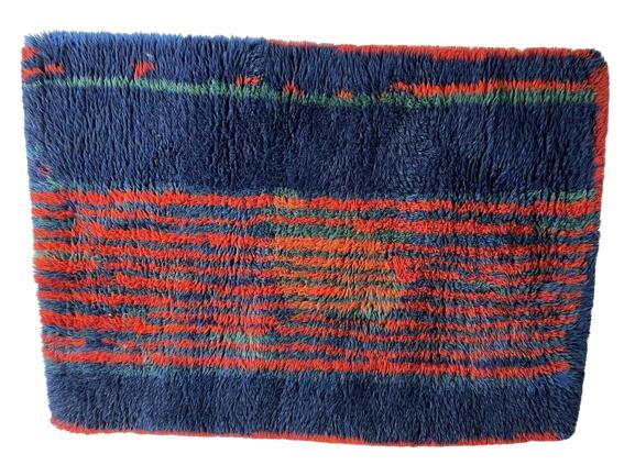 VINTAGE FINNISH RYIJYPALVELU RUG 64" (1 of 2)