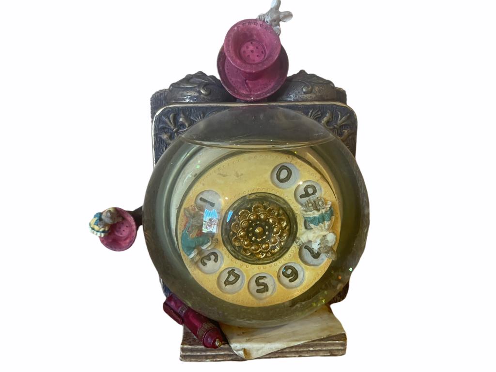 VTG FUNKY DECORATIVE CLOCK MUSICBOX (1 of 3)