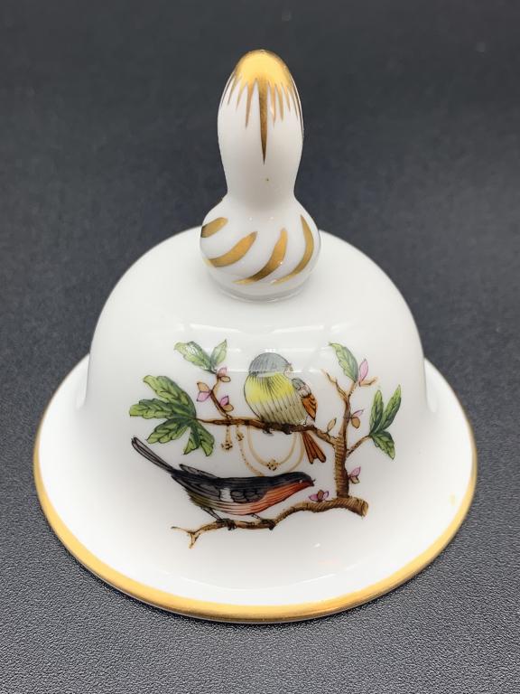 VTG HEREND HUNGARY HANDPAINTED BELL (1 of 3)