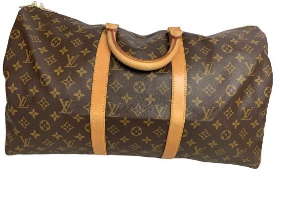 VTG LOUIS VUITTON BROWN MONOGRAM CANVAS KEEPALL (1 of 17)