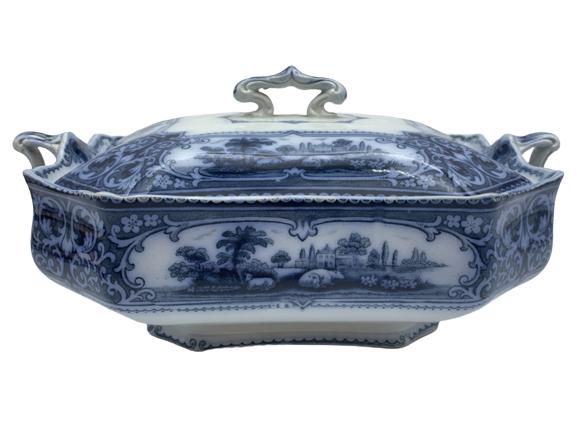 VTG ENGLISH FORD & SONS VERONA LIDDED TUREEN (1 of 4)