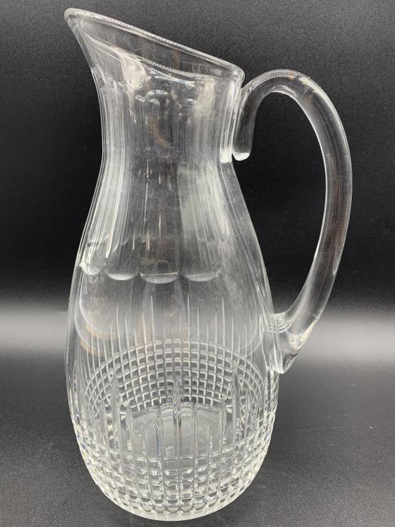 VTG STUNNING BACCARAT NANCY CRYSTAL PITCHER (1 of 4)
