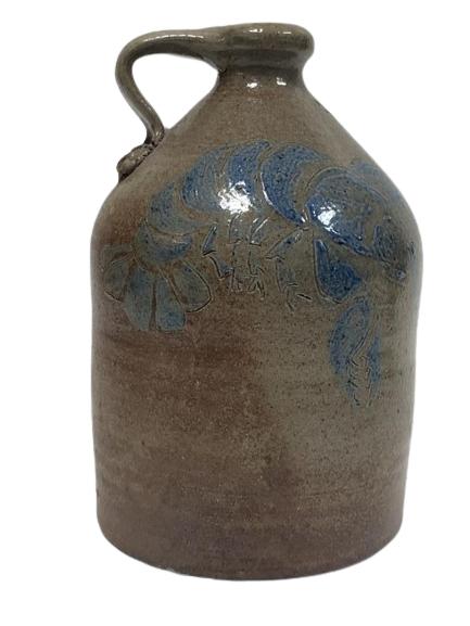 VINTAGE STONEWARE POTTERY JUG 8.5" (1 of 4)