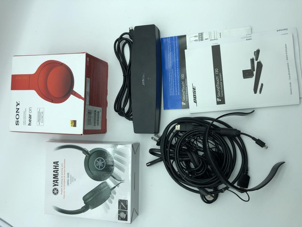 LOT OF 3 AUDIO HEADPHONES & SOUNDTOUCH HOME SYSTEM (1 of 6)