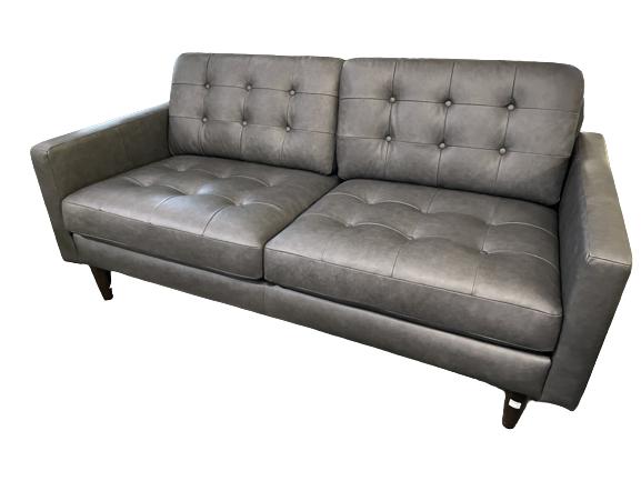 Modern Paul Robert Charcoal Gray Leather Sofa 69 0281 On May 15 2022 Dejavu Estate S Auctions Llc In Fl Modern Paul Robert Charcoal Gray, Paul Robert Furniture Quality