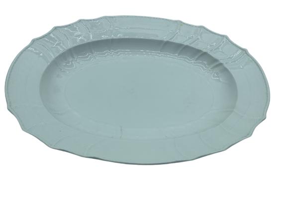 VINTAGE MEISSEN OVAL PLATTER 18": VINTAGE MEISSEN OVAL PLATTER -VERY GOOD CONDITION