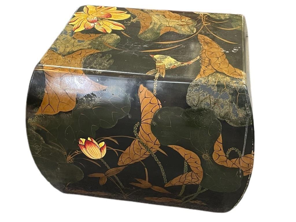 MAITLAND SMITH CHINOISERIE SIDE TABLE 24" (1 of 1)