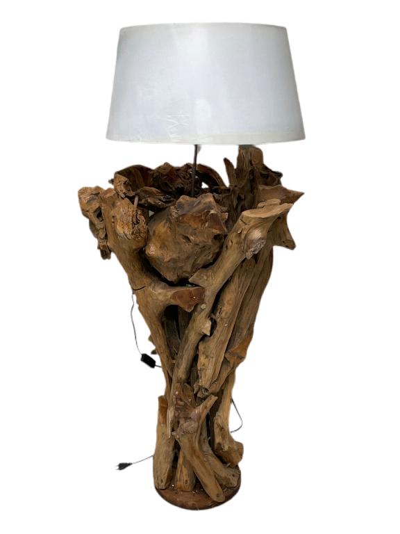 LARGE ORGANIC DRIFTWOOD LAMP 47"  3/5 (1 of 2)
