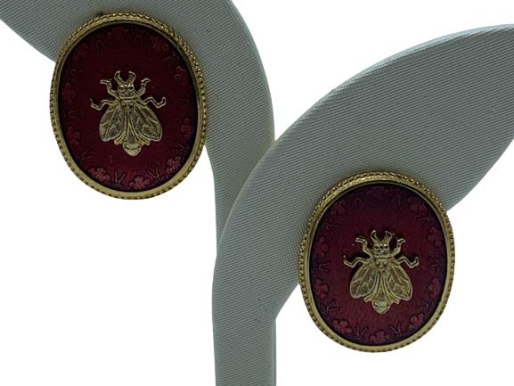 MMA METROPOLITAN MUSEUM BEE EARRINGS (1 of 3)