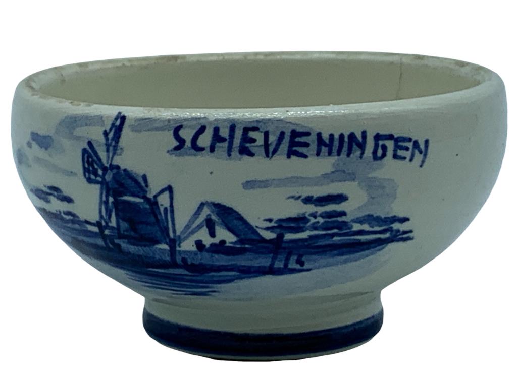 VINTAGE ROYAL DELFT WINDMILL HAND PAINTED BOWL (1 of 4)