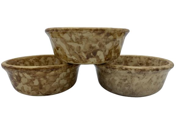 SET OF 3 BENNINGTON HANDMADE YELLOWARE POTTERY (1 of 3)