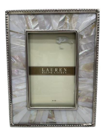 NEW!  RALPH LAUREN  MOTHER OF PEARL PICTURE FRAME (1 of 3)