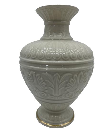 VINTAGE LENOX BOHO CHIC GOLD TRIMMED VASE: VINTAGE LENOX BOHO CHIC GOLD TRIMMED VASE -
