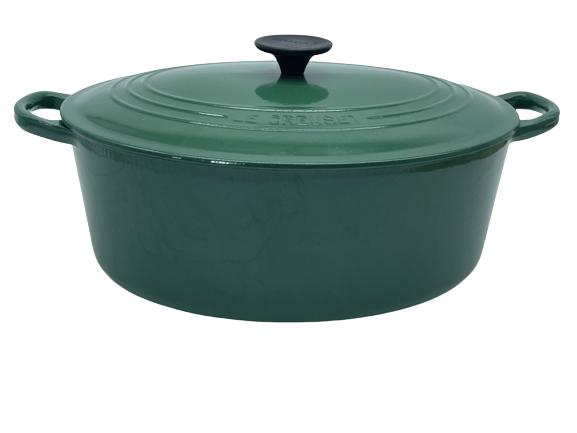 LE CREUSET ENAMEL CAST IRON DUTCH OVEN 31: LE CREUSET ENAMEL CAST IRON DUTCH OVEN 31